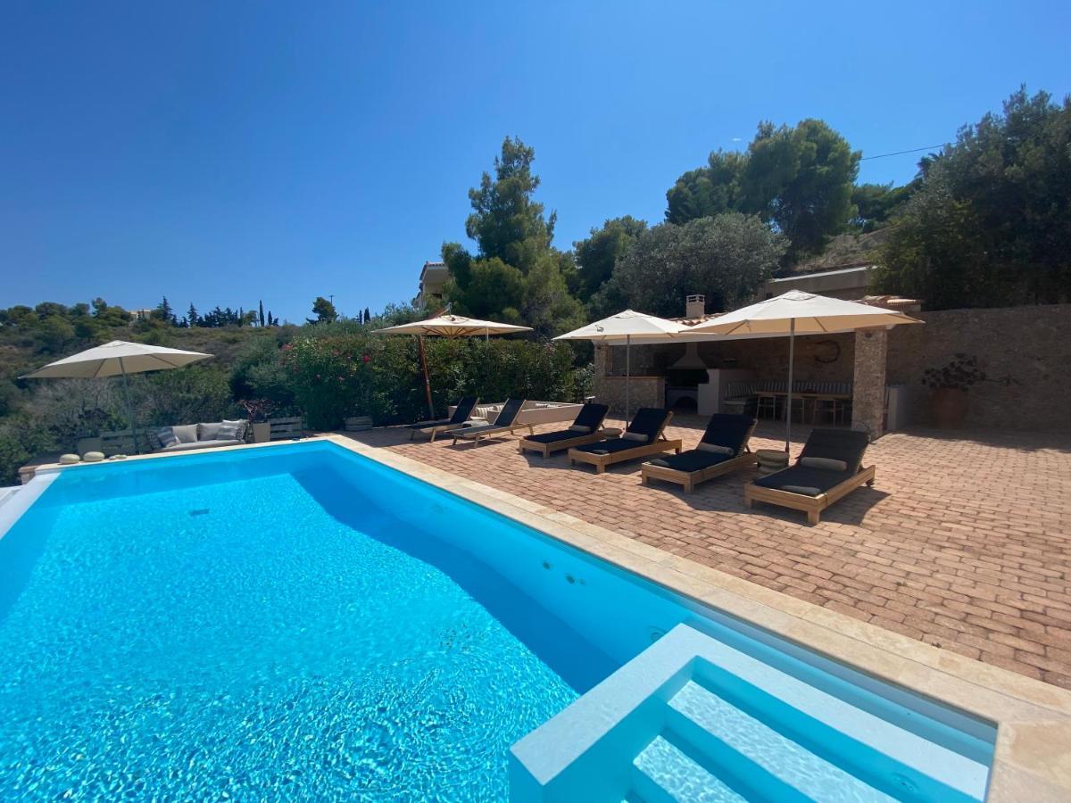 Big Blue Villa Porto Heli Esterno foto