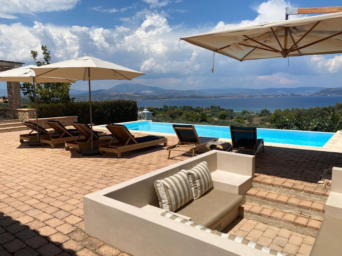 Big Blue Villa Porto Heli Esterno foto